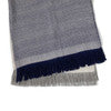 Herringbone Pattern Alpaca Wool Throw