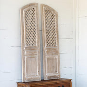 Arched Lattice Work Panels, Set of 2