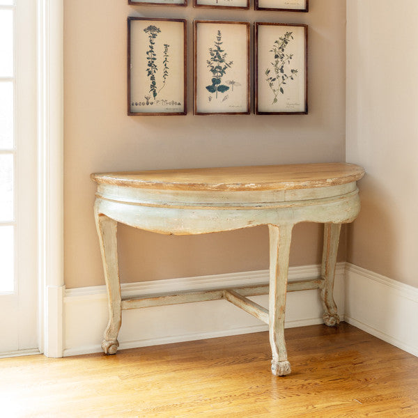 Chinois Demi-Lune Table