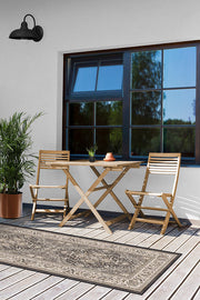 Outdoor Allura Dark Wood Rug
