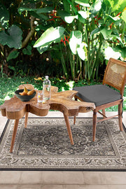 Outdoor Allura Dark Wood Rug