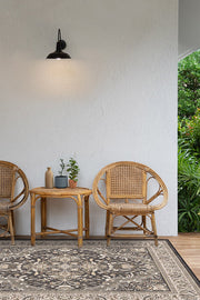 Outdoor Allura Dark Wood Rug