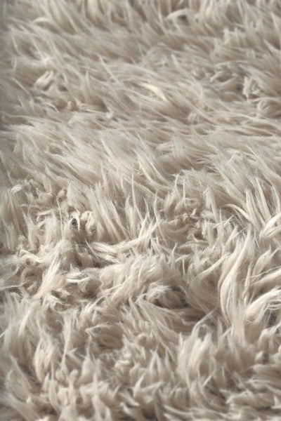 Antique Ivory Shag Rug