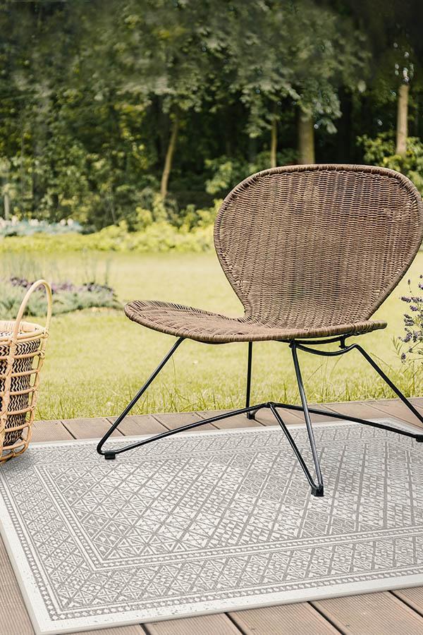Outdoor Loseta Grey Rug