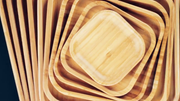 Bamboo Long Serving Board With Handle 19.7" inch X 7.9" inch | 50 X 20 Cm